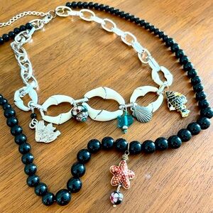 ✨Summer Sale✨Cloisonné charm necklace #31